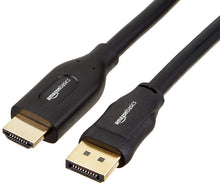 Carica l'immagine nel visualizzatore di Gallery, AmazonBasics, Cavo adattatore DisplayPort/HDMI, 3.04 metri - Ilgrandebazar