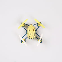 Carica l&#39;immagine nel visualizzatore di Gallery, Hubsan Nano Q4 H111 45mm / 11.5g Quad Copter Quadricottero RC a 4 canali con Sistema Radio 2.4Ghz-Giallo