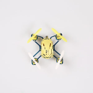 Hubsan Nano Q4 H111 45mm / 11.5g Quad Copter Quadricottero RC a 4 canali con Sistema Radio 2.4Ghz-Giallo