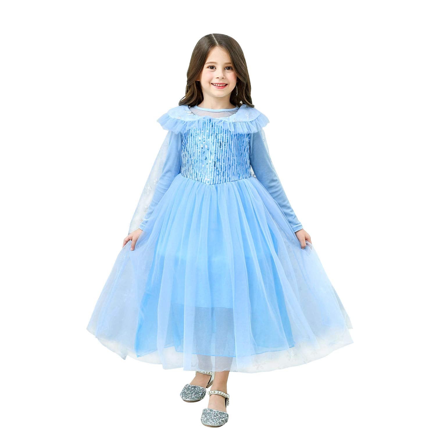 Vicloon Elsa Princesse Robe, Deguisement de la B…