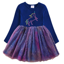 Carica l&#39;immagine nel visualizzatore di Gallery, VIKITA Vestito Cotone Stampa Principessa Tulle Tutu Festa di Compleanno... - Ilgrandebazar