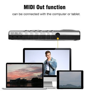 Dilwe Roll Up Piano, Portable 61 Keys Rotolo di Mano per Tastiera... - Ilgrandebazar