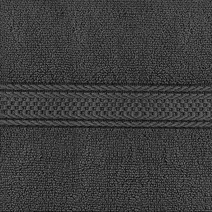 Utopia Towels - Set di Asciugamani Mani (4 Pezzi, 41x 71 cm/ 16x28 Grigio - Ilgrandebazar