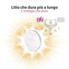 Carica l&#39;immagine nel visualizzatore di Gallery, Pile CR2032 - Confezione da 10 Batterie a Bottone al Litio - 10 Pack