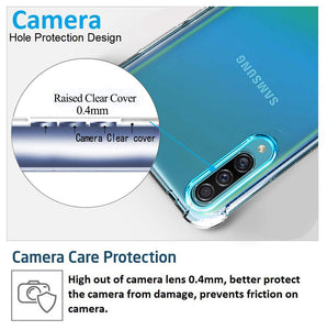 Ferilinso Cover per Samsung Galaxy A50S ,A30S ,A50, Trasparente