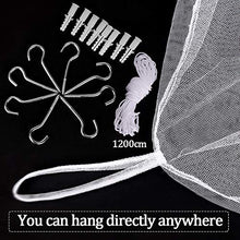 Carica l&#39;immagine nel visualizzatore di Gallery, Faburo Zanzariera Quadrata 220x200x200 per interni ed esterni colore bianco