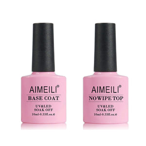 AIMEILI Base e Top Coat Semipermanente Smalto per TB 10ML - Ilgrandebazar