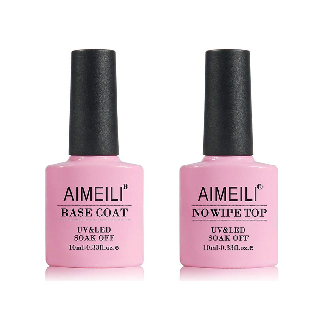 AIMEILI Base e Top Coat Semipermanente Smalto per TB 10ML - Ilgrandebazar