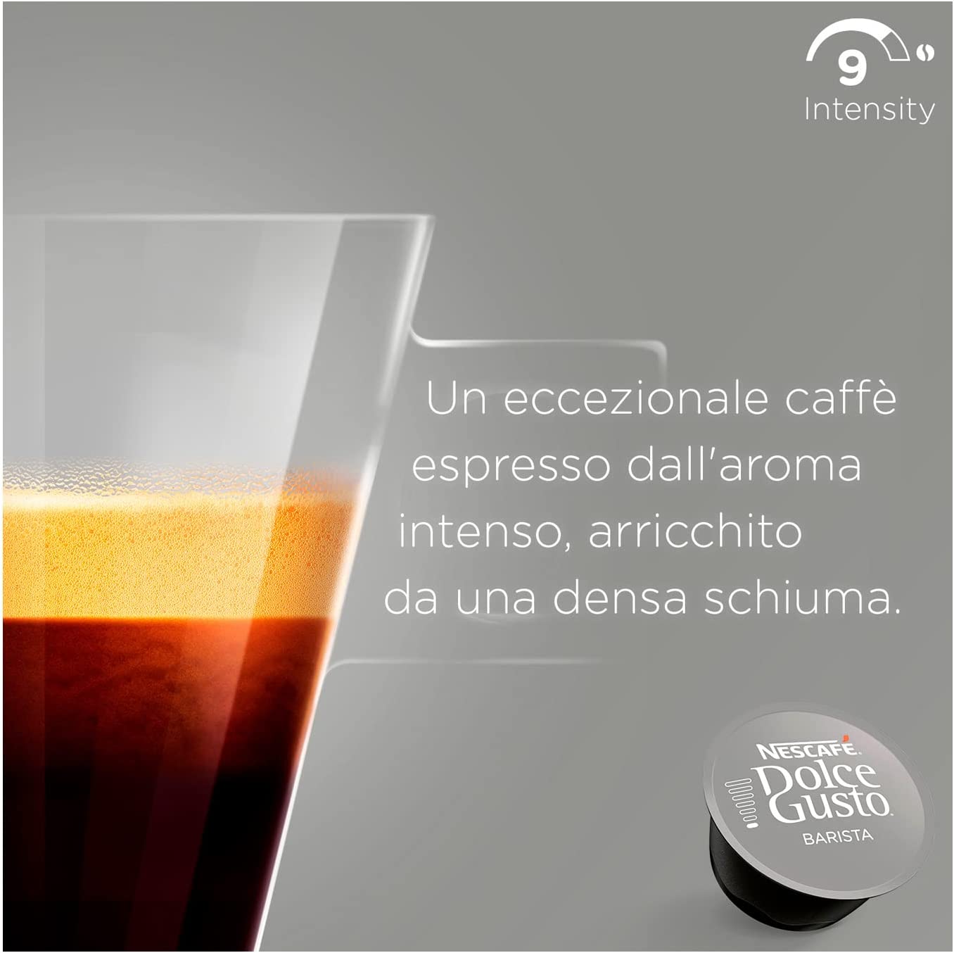 NESCAFÉ DOLCE GUSTO Espresso Barista Caffè, 6 Confezioni da 16