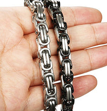 Carica l&#39;immagine nel visualizzatore di Gallery, sailimue 2 Pezzi Gioielli in Acciaio Inossidabile e Bracciale Uomo Donna...