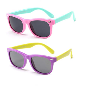 Occhiali Da Sole Polarizzati Per Bambini - Gomma TPEE Flessibile, Protezione UV400 (3-12 Anni) - Foto 4