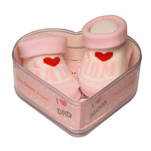 Carica l&#39;immagine nel visualizzatore di Gallery, Neonato Bambino Socks 0-4 Mesi | Spesse Impugnature In Cotone E Antiscivolo...