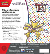 Carica l&#39;immagine nel visualizzatore di Gallery, Scarlatto e Violetto 151 Collezione Alakazam ex (IT)