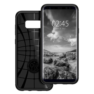 Spigen Rugged Armor Cover Galaxy S8, Assorbimento Acustico e RA_Nero - Ilgrandebazar