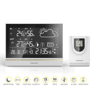 Sconosciuto Stazione Meteo con Sensore 192*51*142mm, bianca - Ilgrandebazar