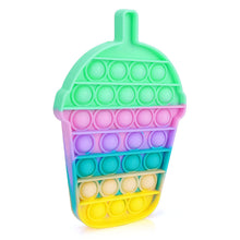 Carica l'immagine nel visualizzatore di Gallery, GUBOOM Pop It, Popit, Poppit, Pop It Fidget Toy, Pop It Gelato, Pop It ghiacciolo, Pop It Gioco, Push Pop Bubble Sensory Fidget Toy, Pop It Push It Fidget Toy, Fidget Toy Poppit Antistress Bambini Bere Tazza