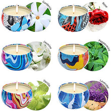 Carica l'immagine nel visualizzatore di Gallery, Viesap Candele Profumate,Aromatiche Set Regalo per Donna,100% Cera...
