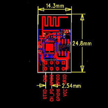 Carica l&#39;immagine nel visualizzatore di Gallery, IZOKEE ESP8266 ESP-01 Serial WiFi Modulo con Adattatore USB a + - Ilgrandebazar