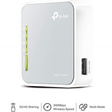 Carica l&#39;immagine nel visualizzatore di Gallery, TP-Link TL-MR3020 Router Portatile N150+3G/4G+1 Porta Fast Ethernet, Bianco - Ilgrandebazar