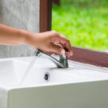 Carica l&#39;immagine nel visualizzatore di Gallery, Anello di Troppo Pieno per Lavello Cucina Bagno Lavandino Foro Coperchio Troppopieno Rotondo Coperchio de Tappo di Scarico de Troppopieno de Bordo de Bacino Inserisci nei Ricambi de Foro(4 Pezzi)