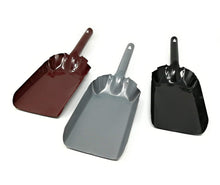 Carica l&#39;immagine nel visualizzatore di Gallery, MGE - Paletta di Ferro Smaltato per Camino e BBQ - Pala con Manico - 1x Nero - Ilgrandebazar