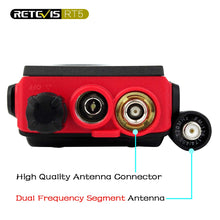 Carica l&#39;immagine nel visualizzatore di Gallery, Retevis RT5 Walkie Talkie Professionali 7W Doppia Banda 128 2 Pezzi, rosso - Ilgrandebazar