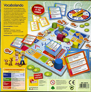 Lisciani Giochi- Vocabolando Piccolo Genio Giochi Educativi, Multicolore - Ilgrandebazar