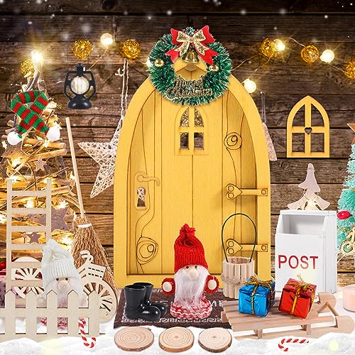Porta Elfo Di Natale JEJA Con 21 Pezzi Di Decorazioni - Addobbo Magico Per Casa E Albero