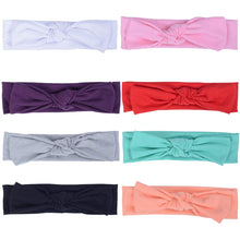 Carica l&#39;immagine nel visualizzatore di Gallery, Tomkity Fascia per Capelli neonata Elastica Neonate Bambine (8pz-Colore) - Ilgrandebazar