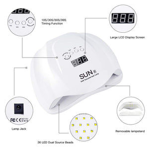 Lampada LED Unghie UV per Gel lampada uv, vernis semi permanant uv