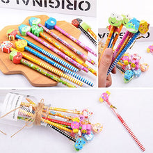 Carica l'immagine nel visualizzatore di Gallery, Gudotra Set 44 pcs Matita in Legno con Gomma Colorate Bomboniera Regalino 44 - Ilgrandebazar