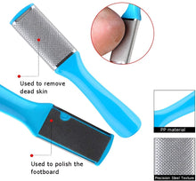 Carica l&#39;immagine nel visualizzatore di Gallery, GeekerChip Kit per Strumenti per Pedicure con Coltello in Cuoio per Piedi da Barba,Strisce per Lucidare Unghie Dei Piedi,Forchetta Della Pelle Morta,Tagliaunghie,Pinze Aquila,Coltello per Calli
