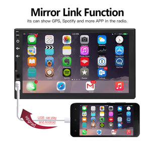 MiCarBa Double Din Car Radio Riproduttore video stereo, 7 pollici di CL7043UM - Ilgrandebazar