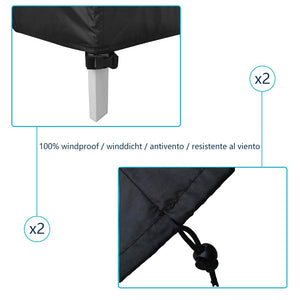 AWNIC Copertura per Sedie Impilabili Telo Coprisedie da Giardino 68X68X110cm - Ilgrandebazar