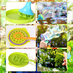 HellDoler Spara Bolle di Sapone,13 Pezzi Kit Bacchette per Fare Bolle...