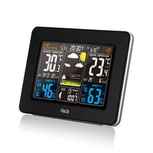 Carica l&#39;immagine nel visualizzatore di Gallery, UFLIZOGH Sveglia meteorologica Digitale con sensore Esterno Interno Wireless... - Ilgrandebazar