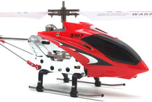 Carica l&#39;immagine nel visualizzatore di Gallery, Syma S107G 3 Canali RC Elicottero con Lega Copter con Giroscopio Incorporato Rosso