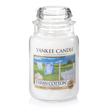 Carica l&#39;immagine nel visualizzatore di Gallery, Yankee Candle candela profumata in giara grande, 10.1x9.8x17.5 cm, Bianco - Ilgrandebazar