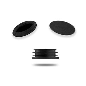 YouU 25 Pezzi Inserto Tubo per Sedia Ovale in Plastica Ufficio, 28 x 14mm - Ilgrandebazar