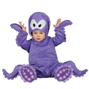 Guirca - Costume polpo Baby, Viola, taglia 6-12 mesi 6 – 12  mesi, Viola - Ilgrandebazar
