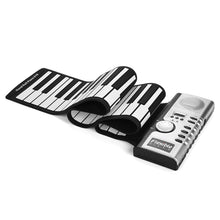 Carica l&#39;immagine nel visualizzatore di Gallery, Dilwe Roll Up Piano, Portable 61 Keys Rotolo di Mano per Tastiera... - Ilgrandebazar