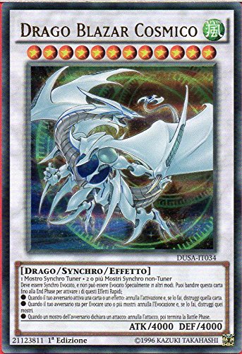 Yu Gi Oh - Drago Blazar Cosmico - Cosmic Dragon - DUSA-IT034 Italiano - Ilgrandebazar