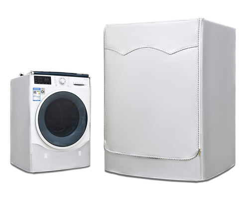 AKEfit Coperchio della Lavatrice Protettivo 60×60×85cm, Silver