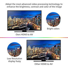 Carica l'immagine nel visualizzatore di Gallery, Convertitore da HDMI a AV, Asbter a RCA AV/CVSB L/R Video 1080P Nero - Ilgrandebazar