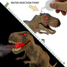 Carica l&#39;immagine nel visualizzatore di Gallery, Dinosauro Telecomandato Giocattolo Elettrico - LED Giocattoli di Dinosauro T-REX Realistici RC con Occhi Luminosi, Camminare, Ruggire, Spruzzare, Regalo Giocattolo Robot per Ragazzi Ragazze Bambini