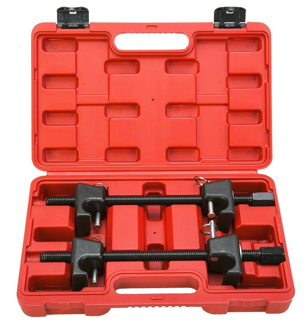 FreeTec Compressore Molla Elicoidale 2 Pezzi Per Puntelli Ammortizzatore... - Ilgrandebazar