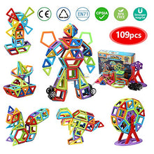 Carica l'immagine nel visualizzatore di Gallery, infinitoo Blocchi Costruzioni Magnetiche 109 Pezzi Puzzle 109Pezzi