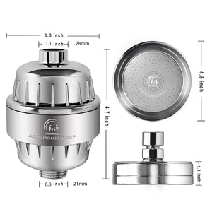 AquaHomeGroup Filtro doccia a 15 fasi, Doccia A 15 Fasi - Ilgrandebazar
