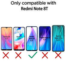 Carica l&#39;immagine nel visualizzatore di Gallery, QHOHQ Vetro Temperato per Xiaomi Redmi Note 8T, 3 Pezzi