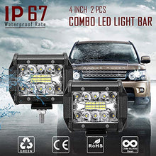 Carica l&#39;immagine nel visualizzatore di Gallery, Faro da Lavoro LED 4 Pollici 60W Faretti Fendinebbia 12V 4